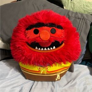 Disney Muppets Animal Squishmallow in Yellow and Red